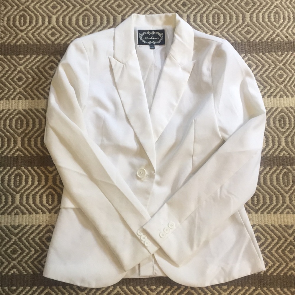 White Blazer